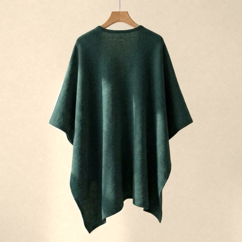 Stugans Poncho i Skoggrønn